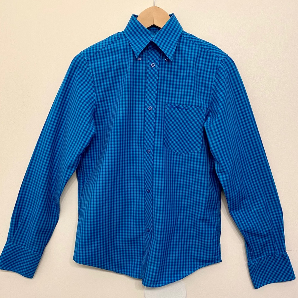BEN SHERMAN BLUE LONG SLEEVE SHIRT